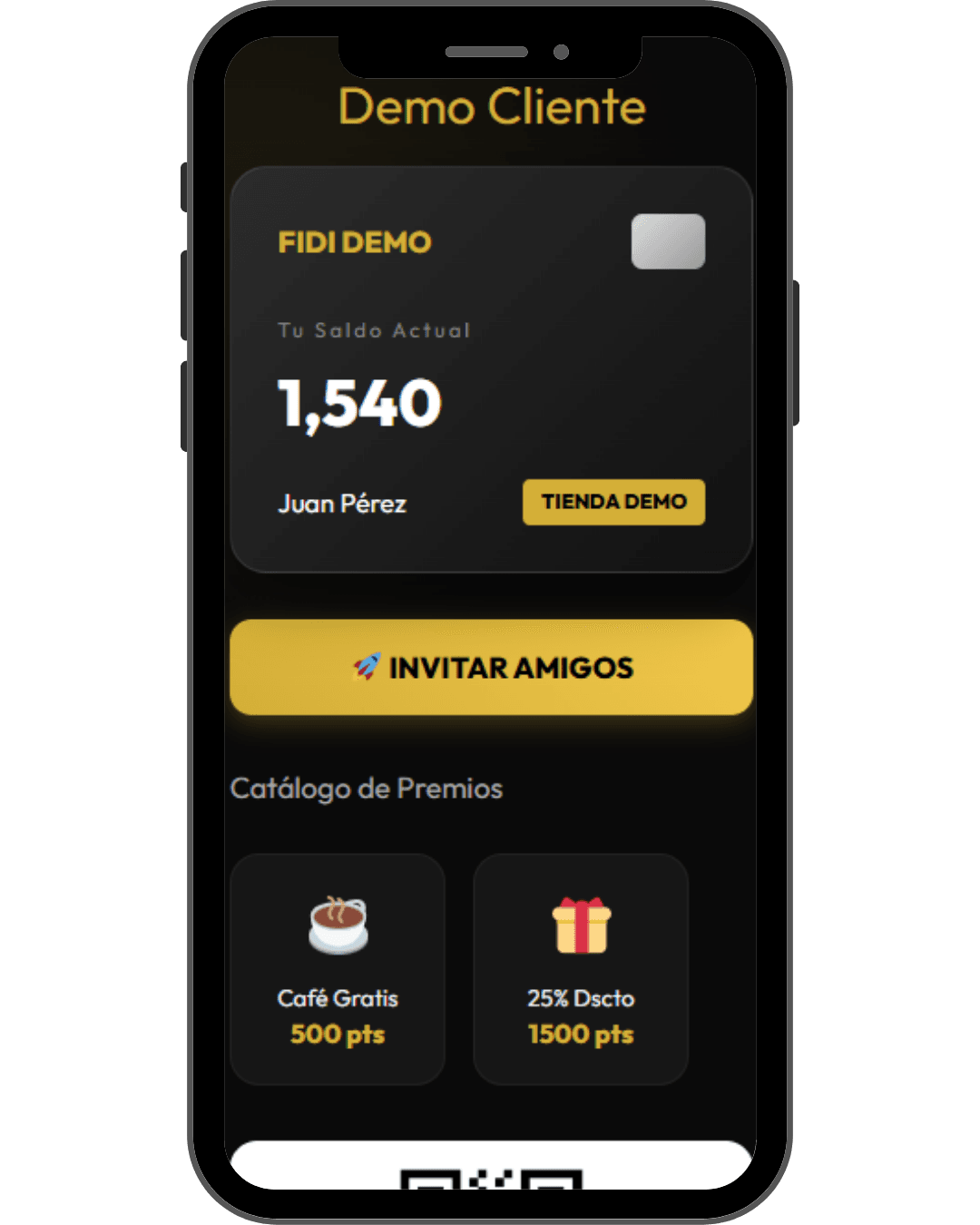 Demo Tarjeta Cliente